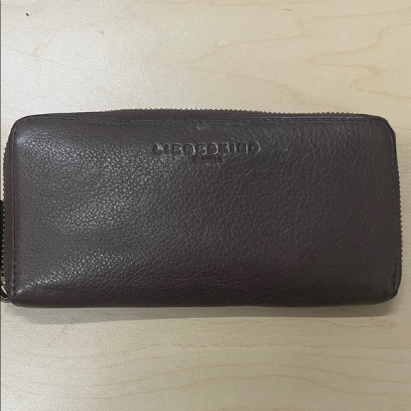 Liebeskind Dark Brown Leather Wallet - Picture 1 of 5